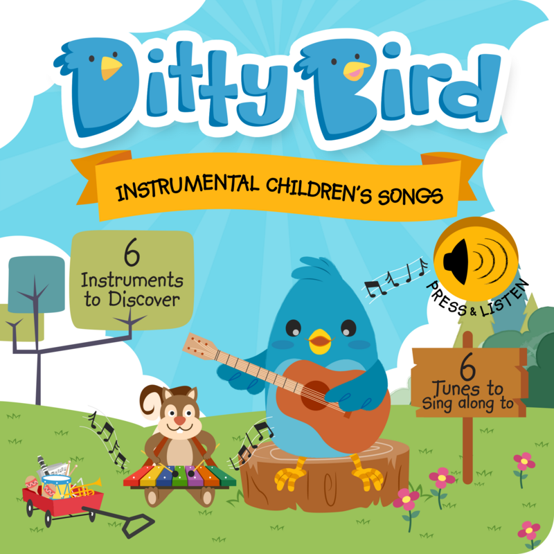 Ditty Bird Instrumental Children's Songs Board Book Ditty Bird Instrumental Children's Songs Board Book