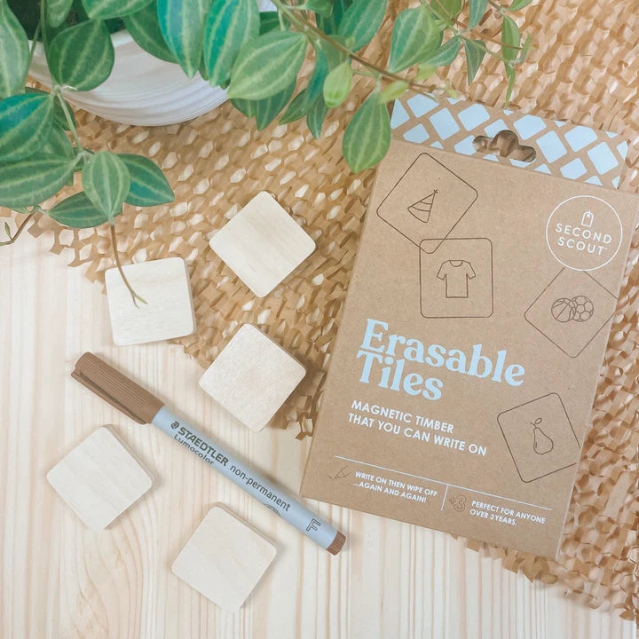 Second Scout Erasable blank tiles Second Scout Erasable blank tiles