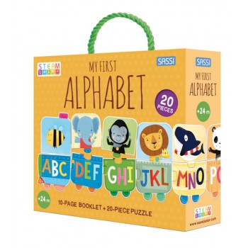 Sassi My First ABC Puzzle and Book Set Sassi My First ABC Puzzle and Book Set