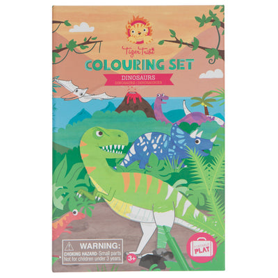 Colouring Set - Dinosaurs