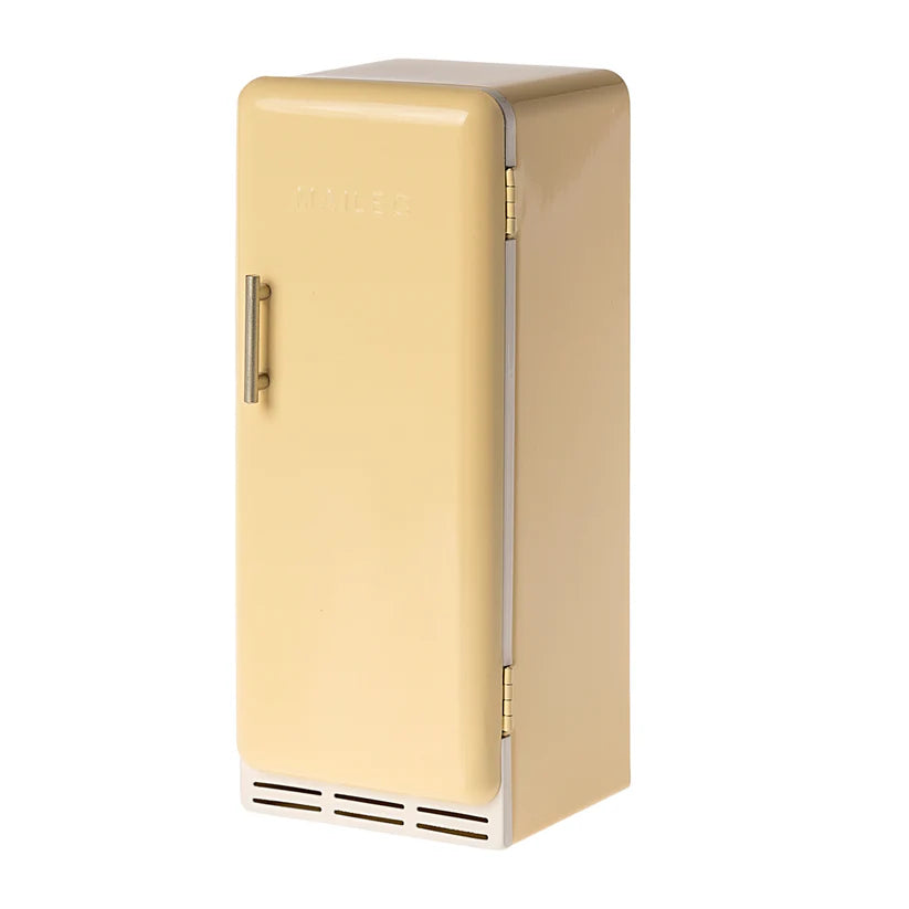 Miniature Fridge Yellow