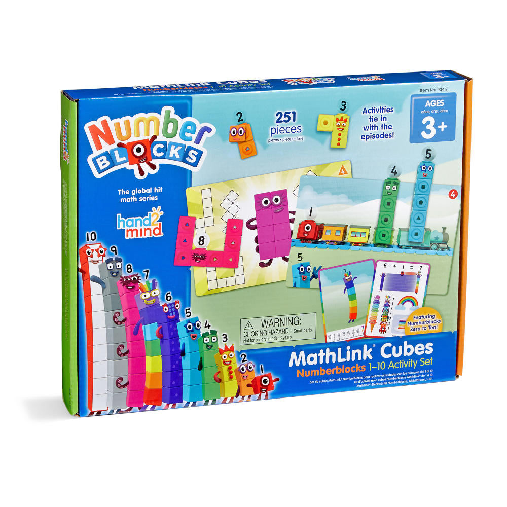 Numberblocks | Mathlink Cubes Number Blocks Set 1-10