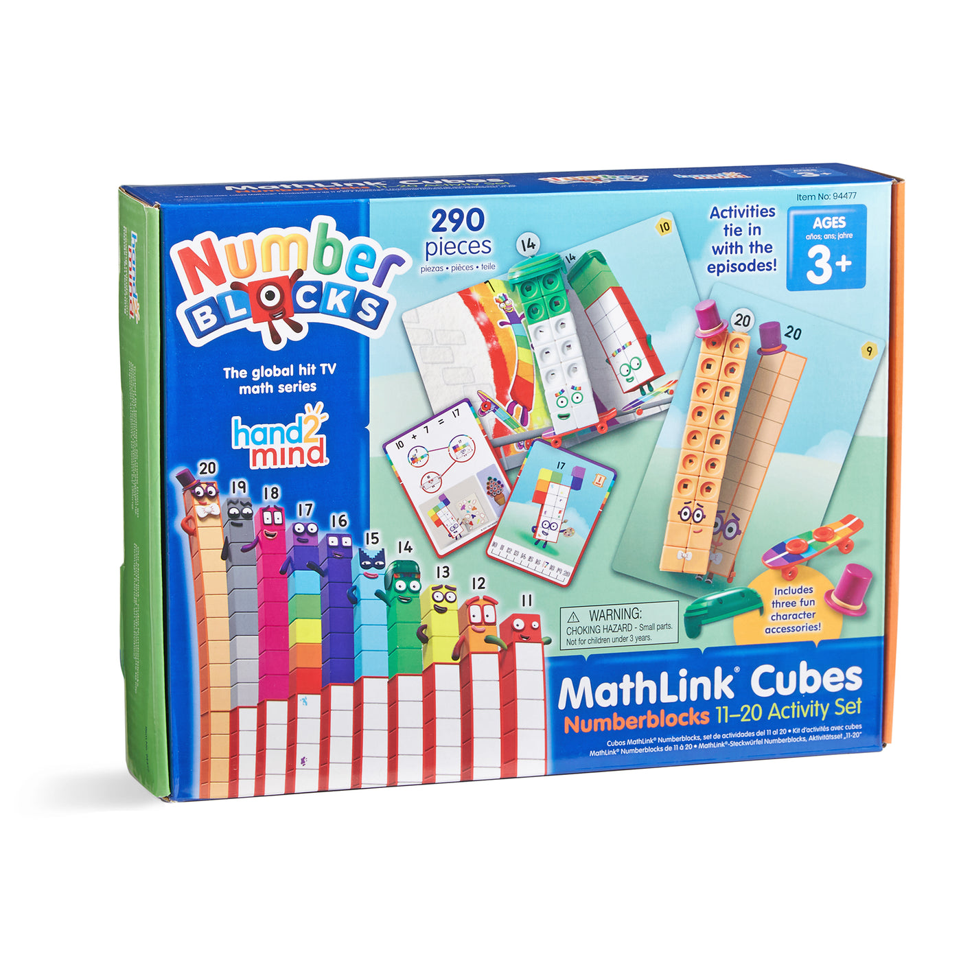 Mathlink Cubes Number Blocks Set 11-20