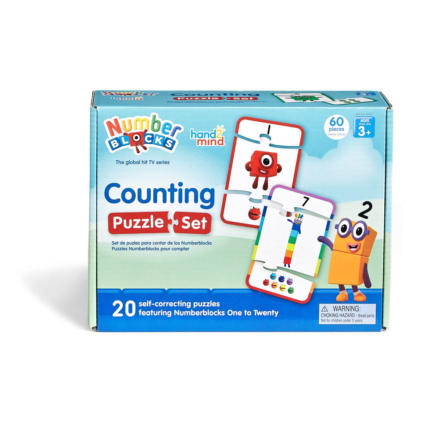 Number Blocks Counting Puzzle Set