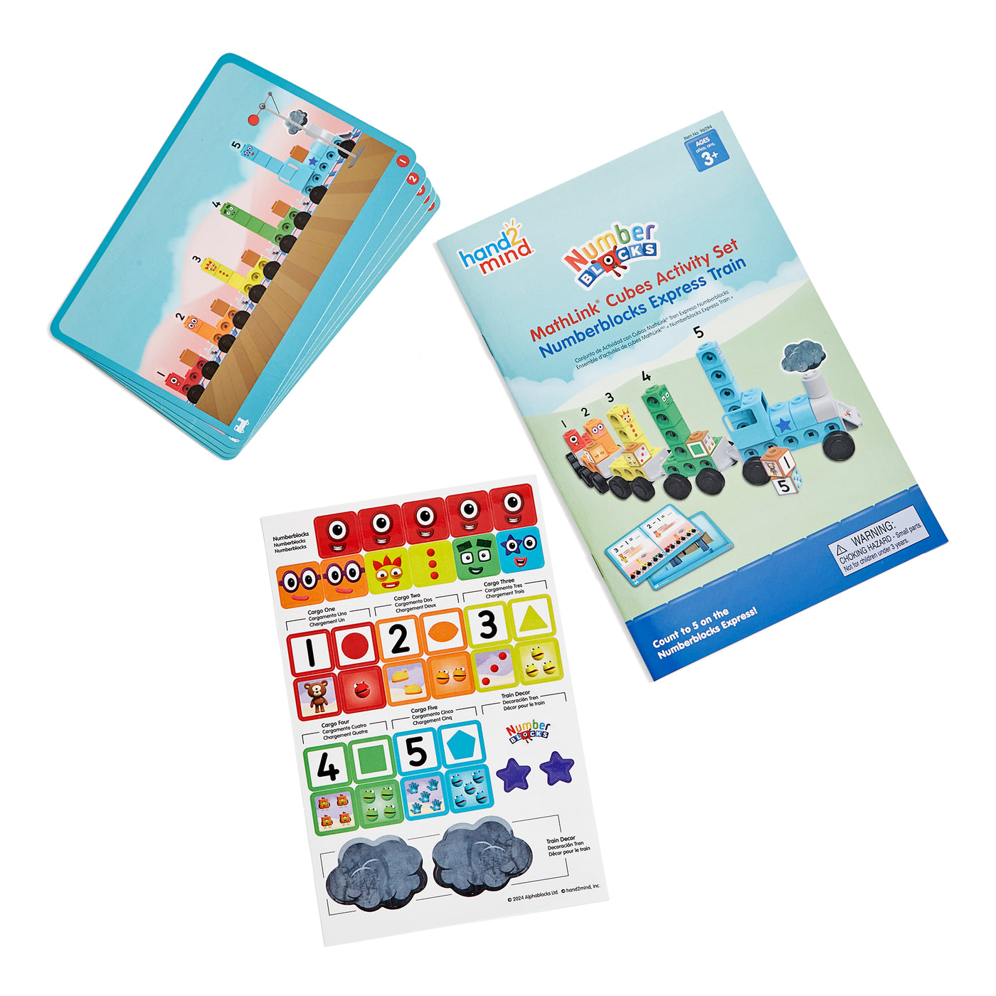 Numberblocks | MathLink Cubes Express Train Activity Set