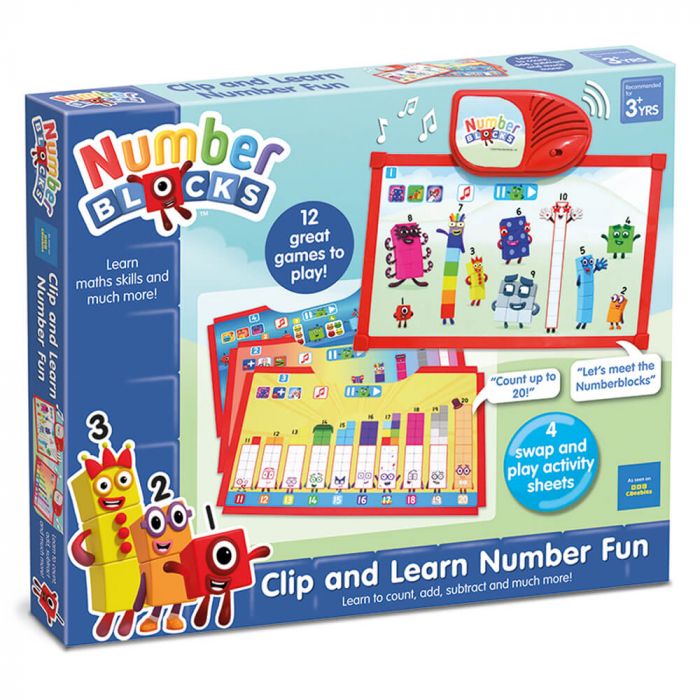 Numberblocks | Clip & Learn Number Fun