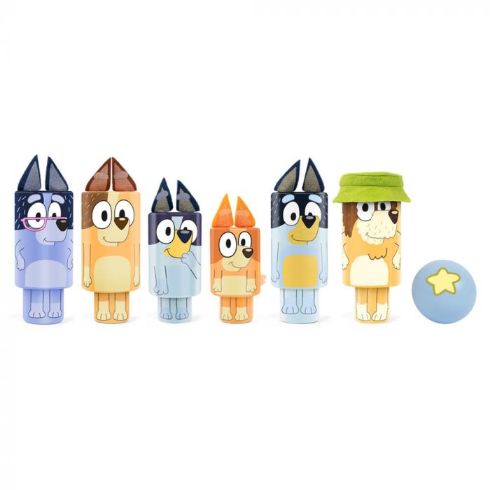 Bluey | Wooden Character Skittles