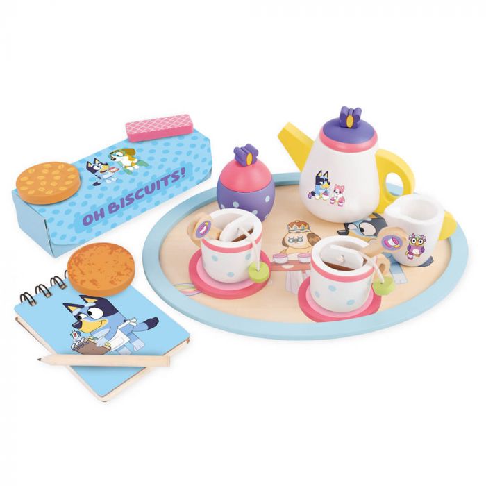 Bluey | Wooden Tea Party Set