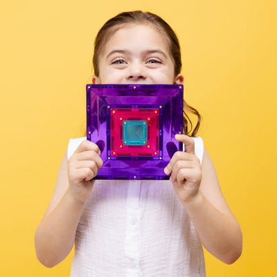 Connetix Tiles | Bright Portal Pack 48pc by Connetix Magnetic Tiles - Friends of K