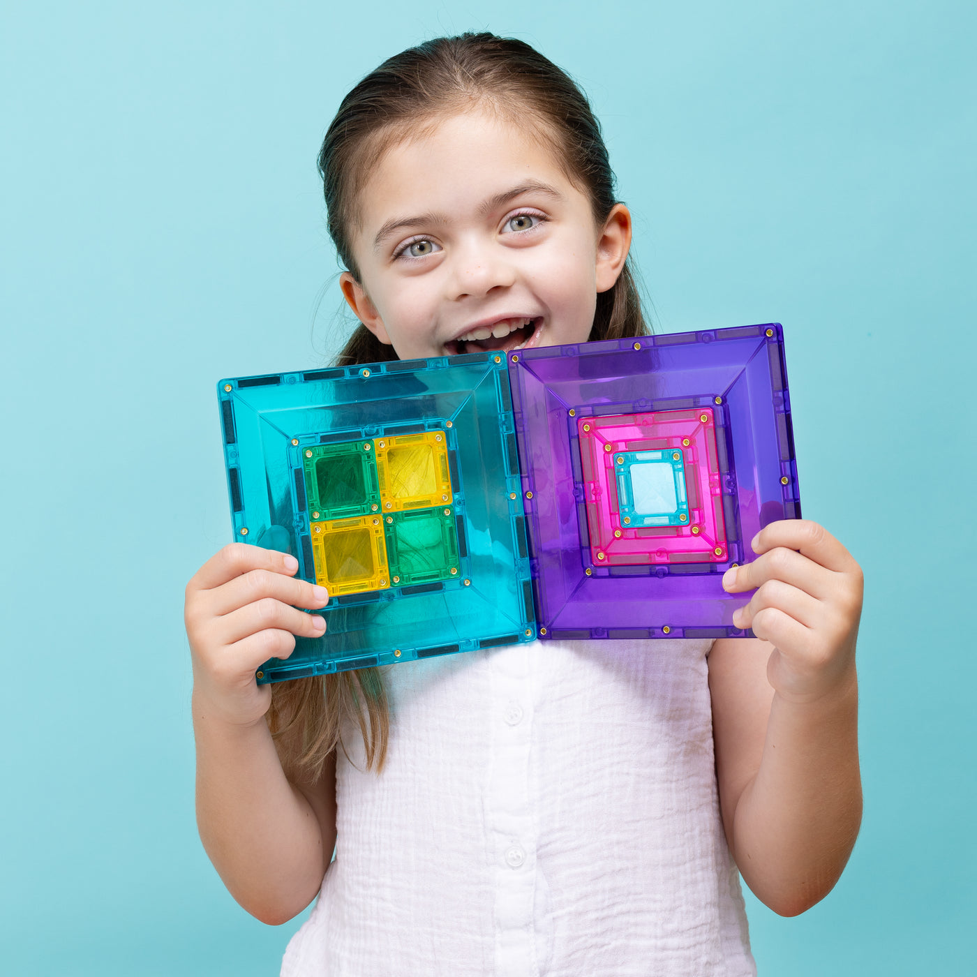 Connetix Tiles | Bright Portal Pack 48pc by Connetix Magnetic Tiles - Friends of K
