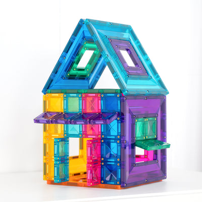 Connetix Tiles | Bright Portal Pack 48pc by Connetix Magnetic Tiles - Friends of K