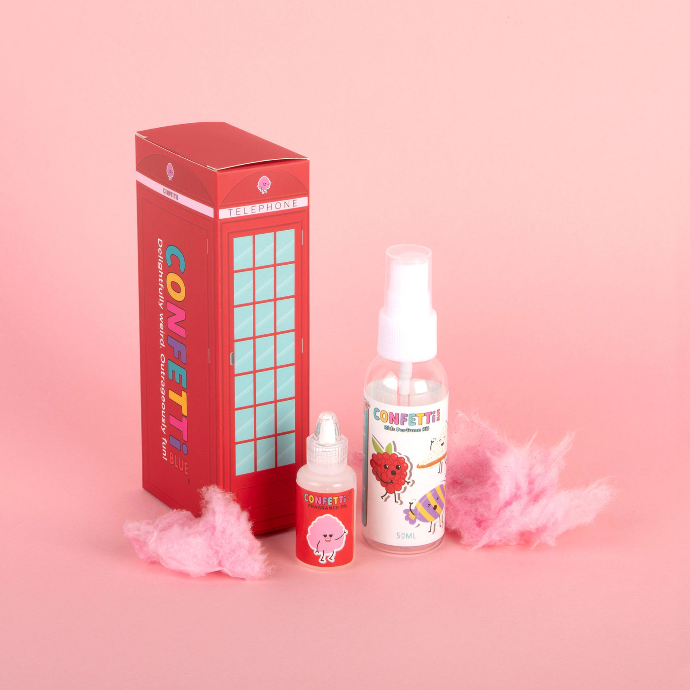 Confetti Blue | Cotton Candy Mini Perfume Making Kit