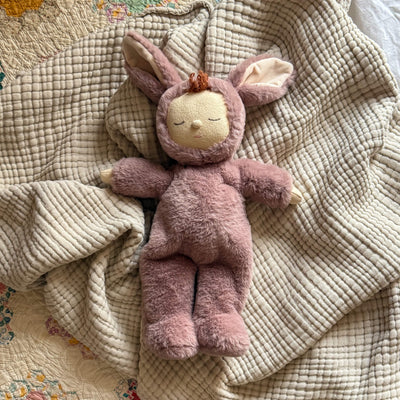 Olli Ella | Cozy Dinkum Bunny Pickle (Mauve) by Olli Ella - Friends of K