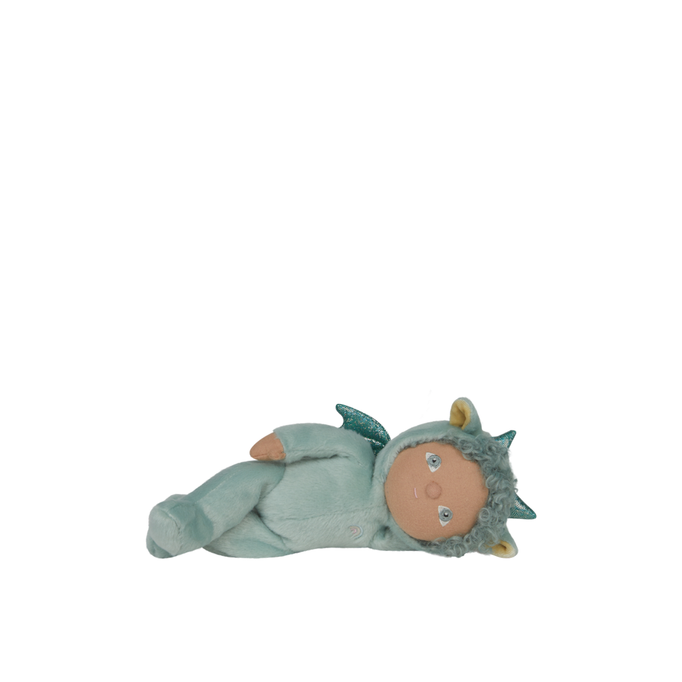 Olli Ella | Dinky Dinkum Doll Dante Dragon Green by Olli Ella - Friends of K