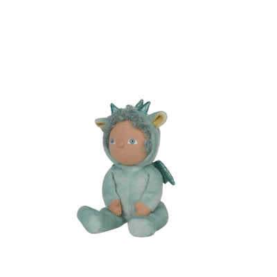 Olli Ella | Dinky Dinkum Doll Dante Dragon Green by Olli Ella - Friends of K