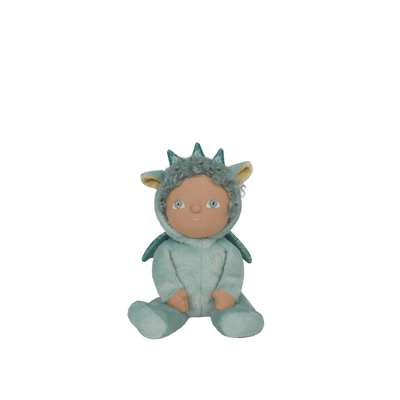 Olli Ella | Dinky Dinkum Doll Dante Dragon Green by Olli Ella - Friends of K