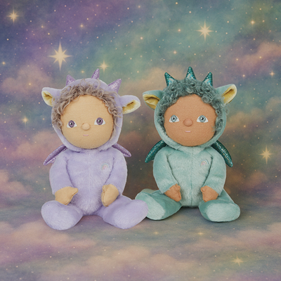 Olli Ella | Dinky Dinkum Doll Duffy Dragon Lavender by Olli Ella - Friends of K