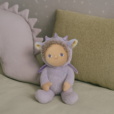 Olli Ella | Dinky Dinkum Doll Duffy Dragon Lavender by Olli Ella - Friends of K