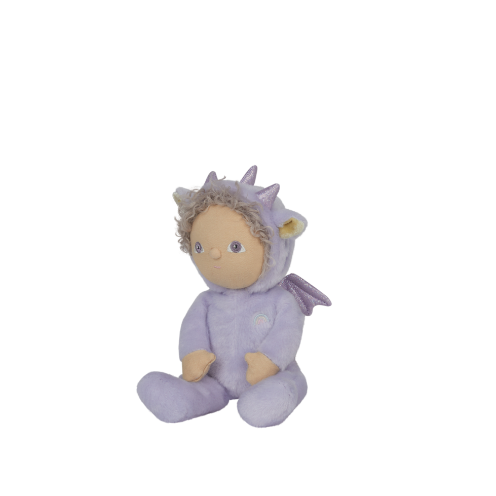 Olli Ella | Dinky Dinkum Doll Duffy Dragon Lavender by Olli Ella - Friends of K