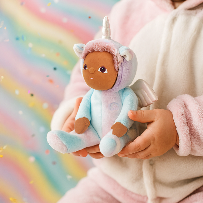 Olli Ella | Dinky Dinkum Doll Uli Unicorn Rainbow by Olli Ella - Friends of K