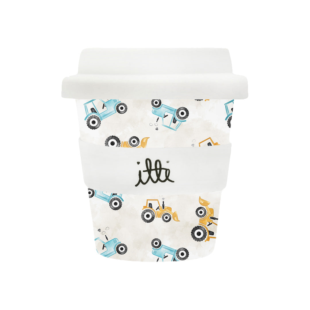 Bamboo Baby Cino Cup 120mL + 2 Straws (Assorted)