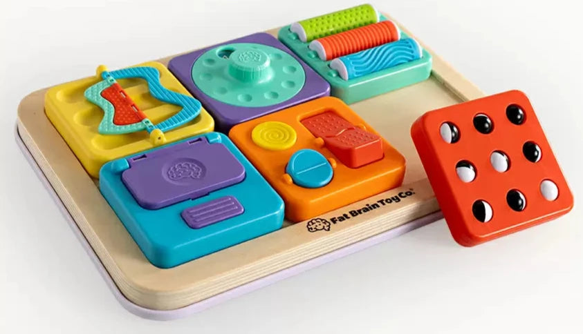 Fat Brain Toys | PlayTab (Modular Sensory Board)