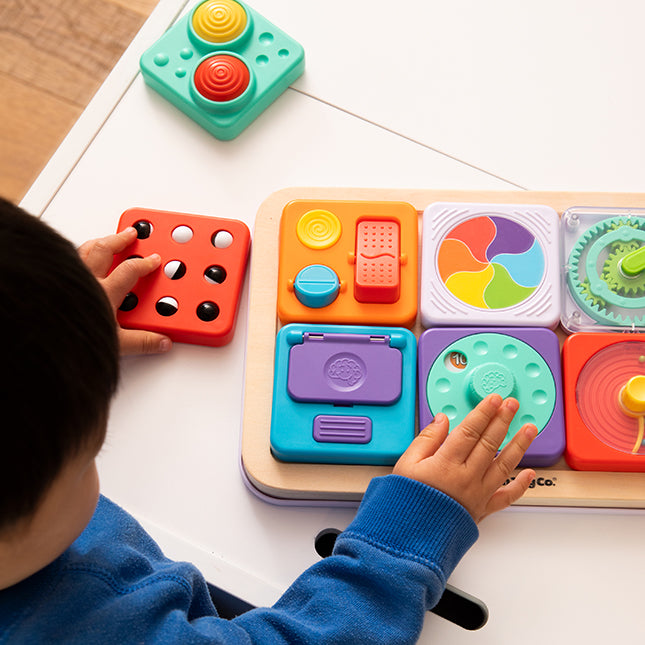 Fat Brain Toys | PlayTab (Modular Sensory Board)