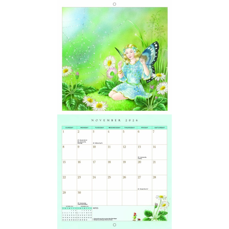 Shirley Barber | Fairies Calendar 2026