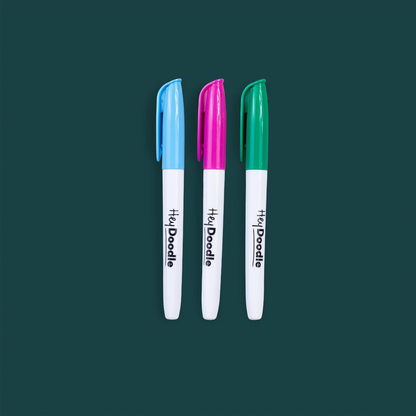 Hey Doodle Extended Markers | 3 Pack (Bonus Colours!)