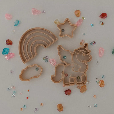 Fairytale Unicorn Playdough Eco Cutter Set (PreOrder: Dispatch ETA Late Oct)