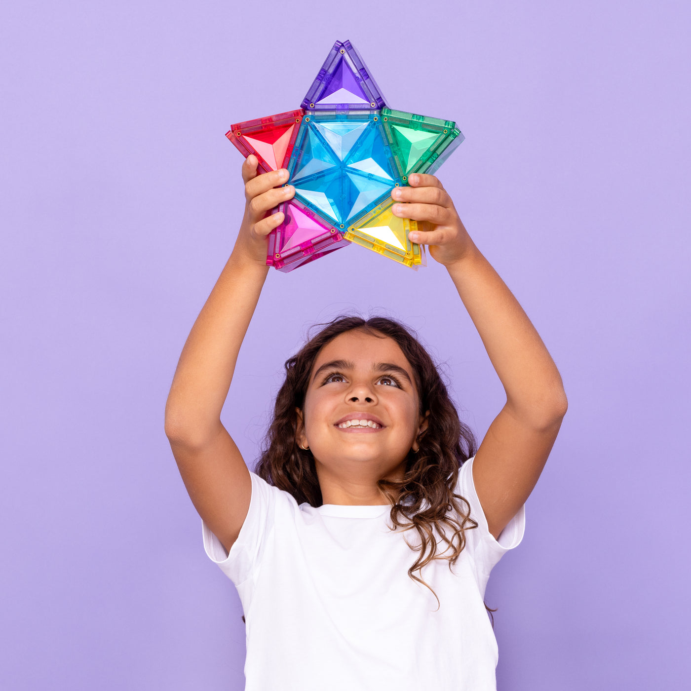 Connetix Tiles | Light Star Pack 28pc by Connetix Magnetic Tiles - Friends of K