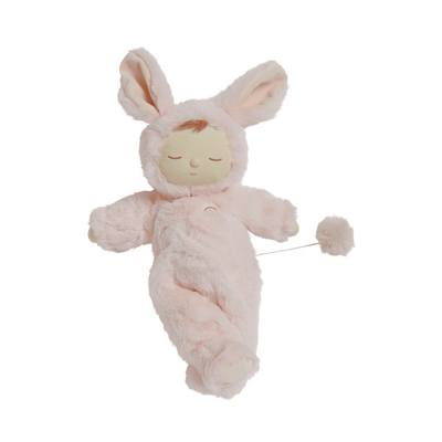 Lullaby Cozy Dinkum Bunny | Moppet (Pink)