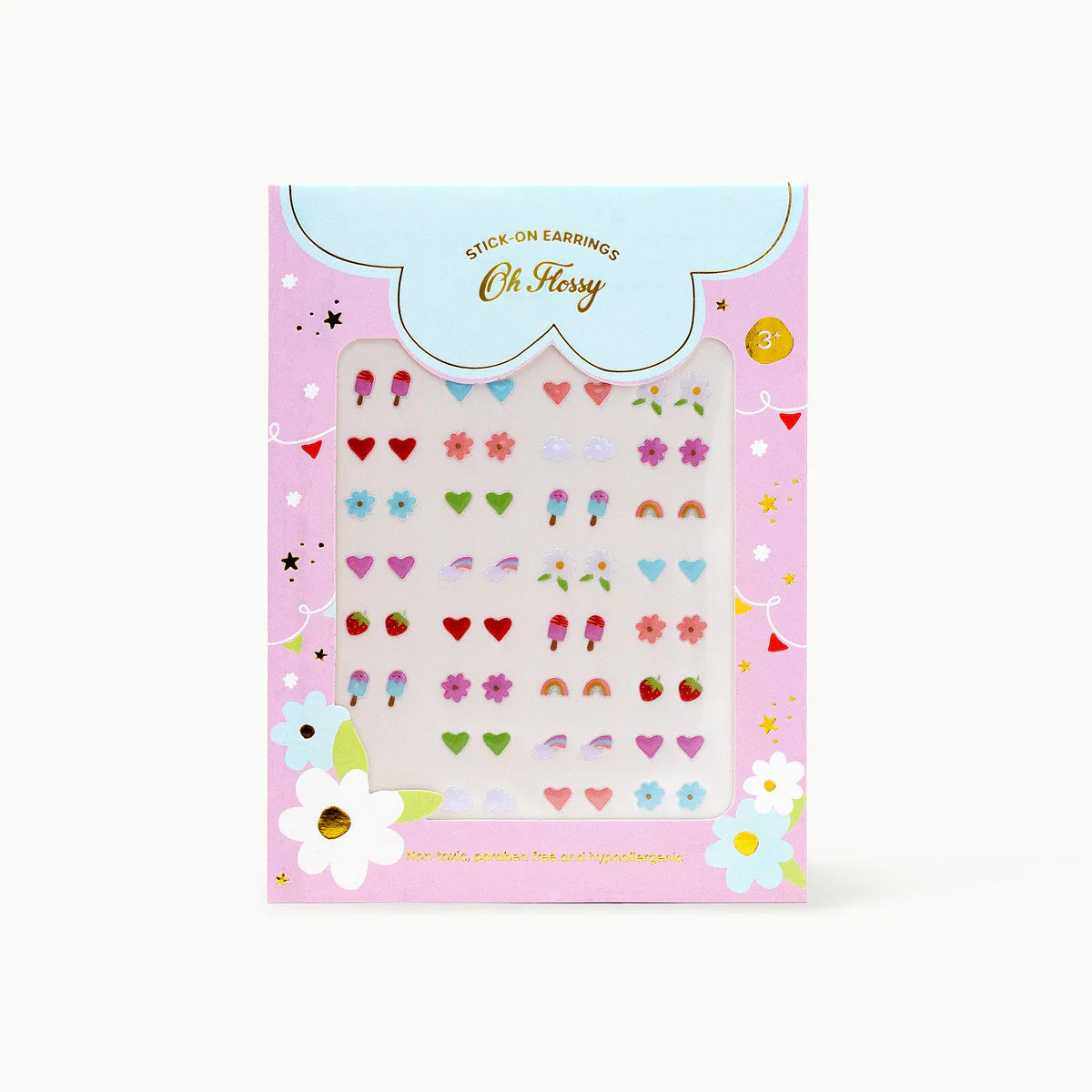 Oh Flossy | Kids Stick-On Earrings