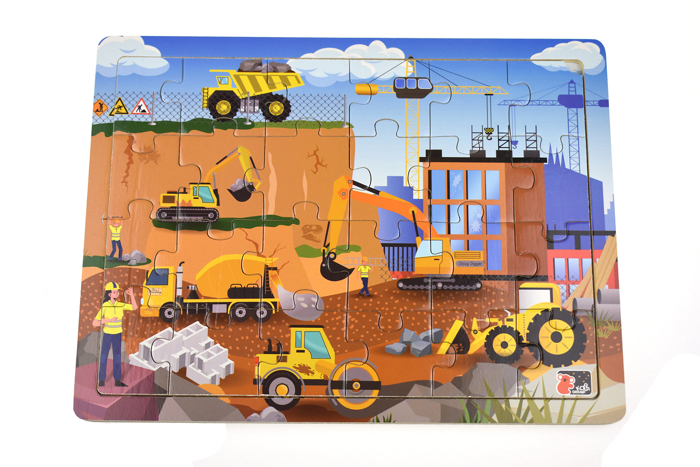 Koala Dream | Construction Site Jigsaw Puzzle (24 piece)
