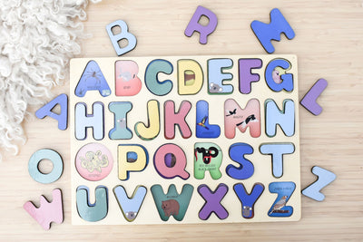 Koala Dream | Australian Animals A-Z Uppercase Alphabet Puzzle