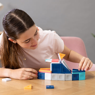 Connetix Tiles | PRO Constructor Set 70pc by Connetix Magnetic Tiles - Friends of K