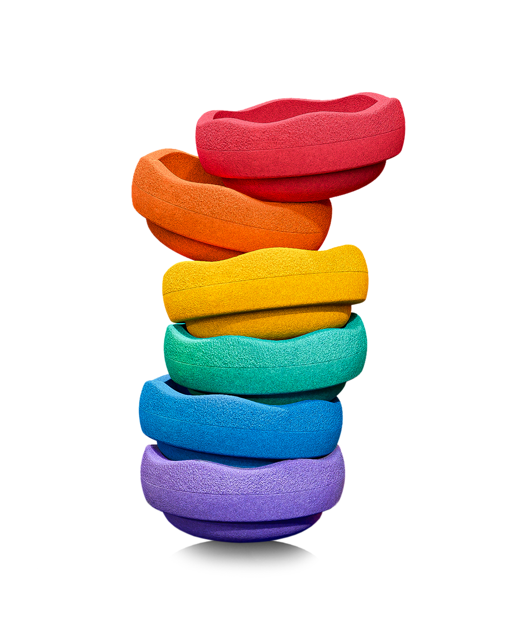 Stapelstein Mini Rainbow Classic (Set of 6)