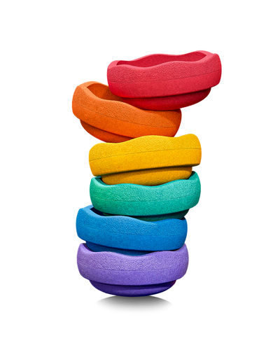 Stapelstein Mini Rainbow Classic (Set of 6)