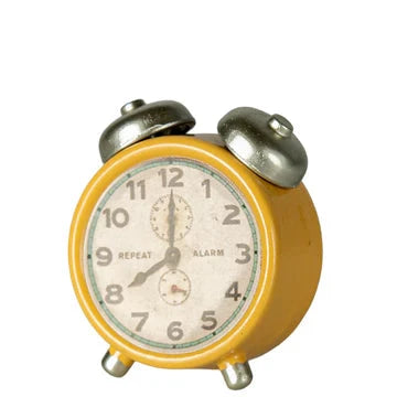 Alarm Clock Mouse Yellow by Maileg - Friends of K