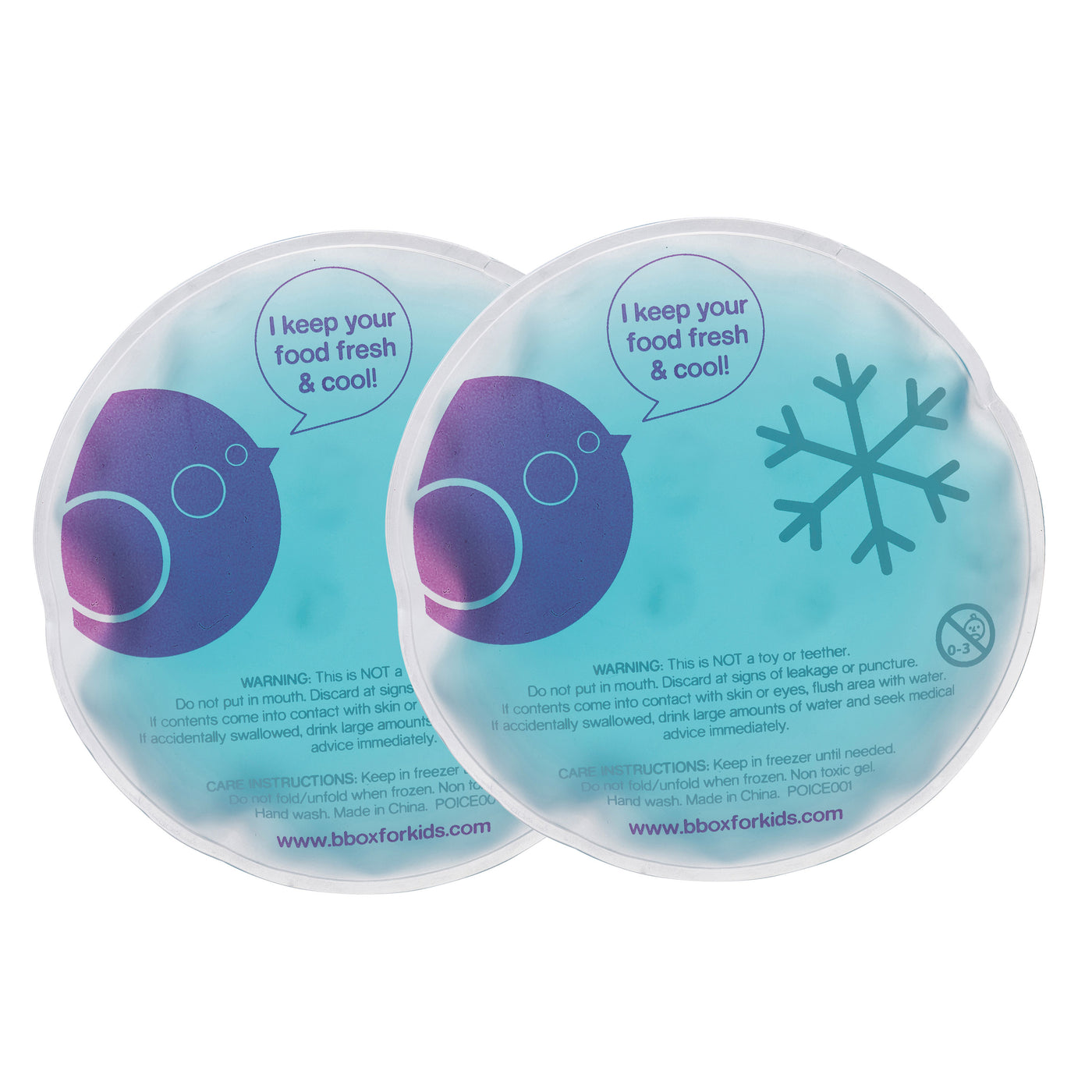 b.box Gel Cooler Twin Pack by b.box - Friends of K