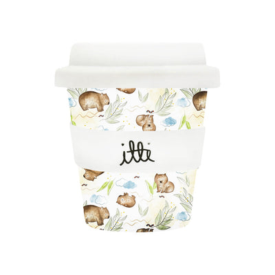 Bamboo Baby Cino Cup 120mL + 2 Straws (Assorted) by Itti - Friends of K
