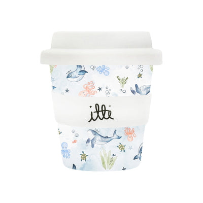 Bamboo Baby Cino Cup 120mL + 2 Straws (Assorted) by Itti - Friends of K