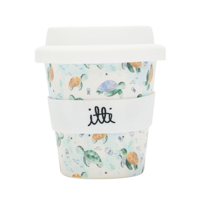 Bamboo Baby Cino Cup 120mL + 2 Straws (Assorted) by Itti - Friends of K