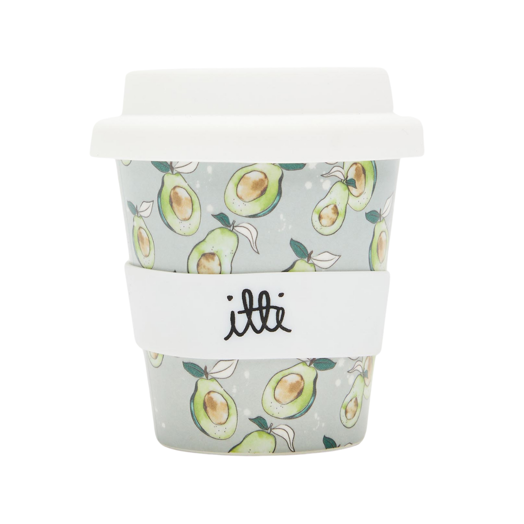 Bamboo Baby Cino Cup 120mL + 2 Straws (Assorted) by Itti - Friends of K