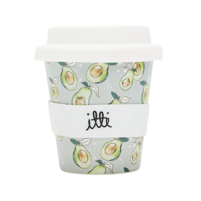 Bamboo Baby Cino Cup 120mL + 2 Straws (Assorted) by Itti - Friends of K