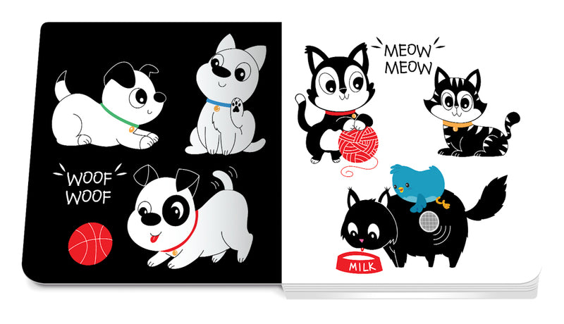Black & White Animals Board Book by Ditty Bird - Friends of K