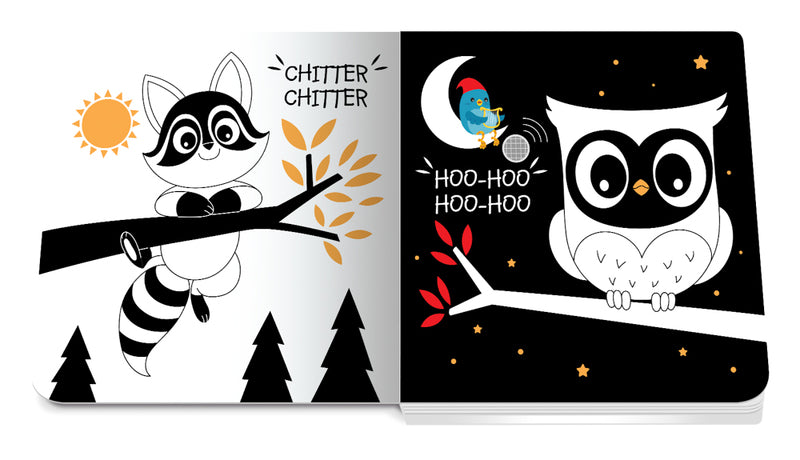 Black & White Animals Board Book by Ditty Bird - Friends of K