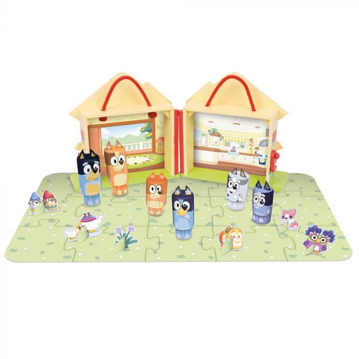Bluey | Wooden Carry Along House by Bluey - Friends of K
