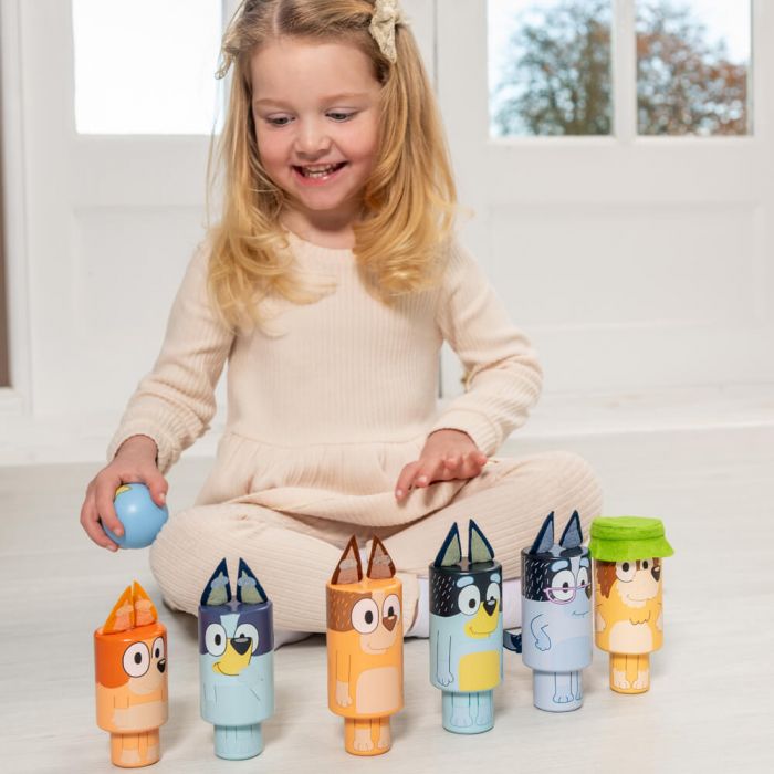 Bluey | Wooden Character Skittles by Bluey - Friends of K