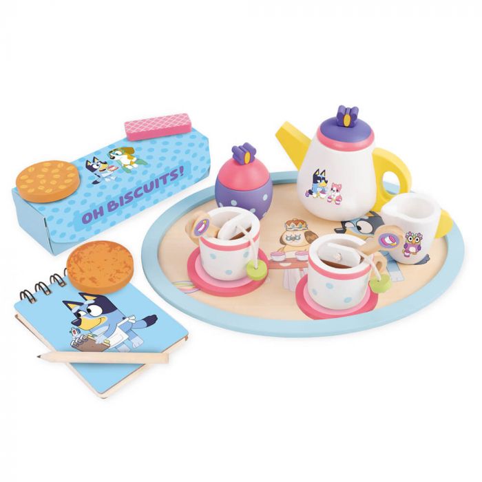 Bluey | Wooden Tea Party Set by Bluey - Friends of K
